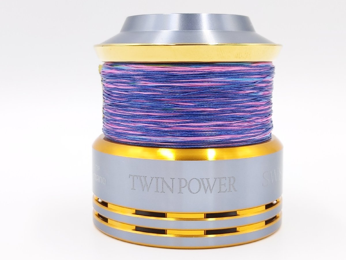 管70924)美品 Shimano シマノ 09 ツインパワーSW 8000HG 純正スプール