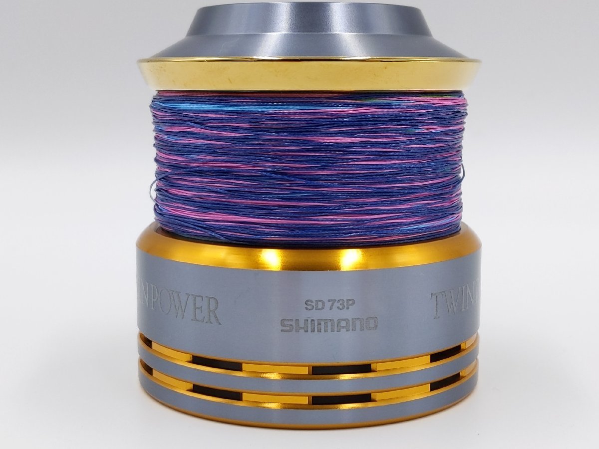 管70924)美品 Shimano シマノ 09 ツインパワーSW 8000HG 純正スプール