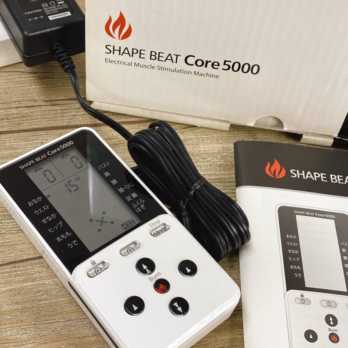 SHAPE BEAT Core 5000 シェイプ ビート エクササイズ ダイエット 筋トレ 現状品 菊TK