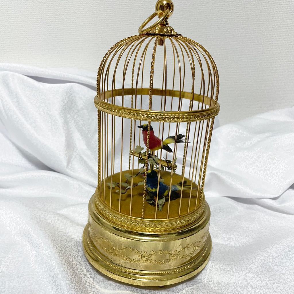 アンティーク 鳥かご オルゴール (オルゴール)｜売買された