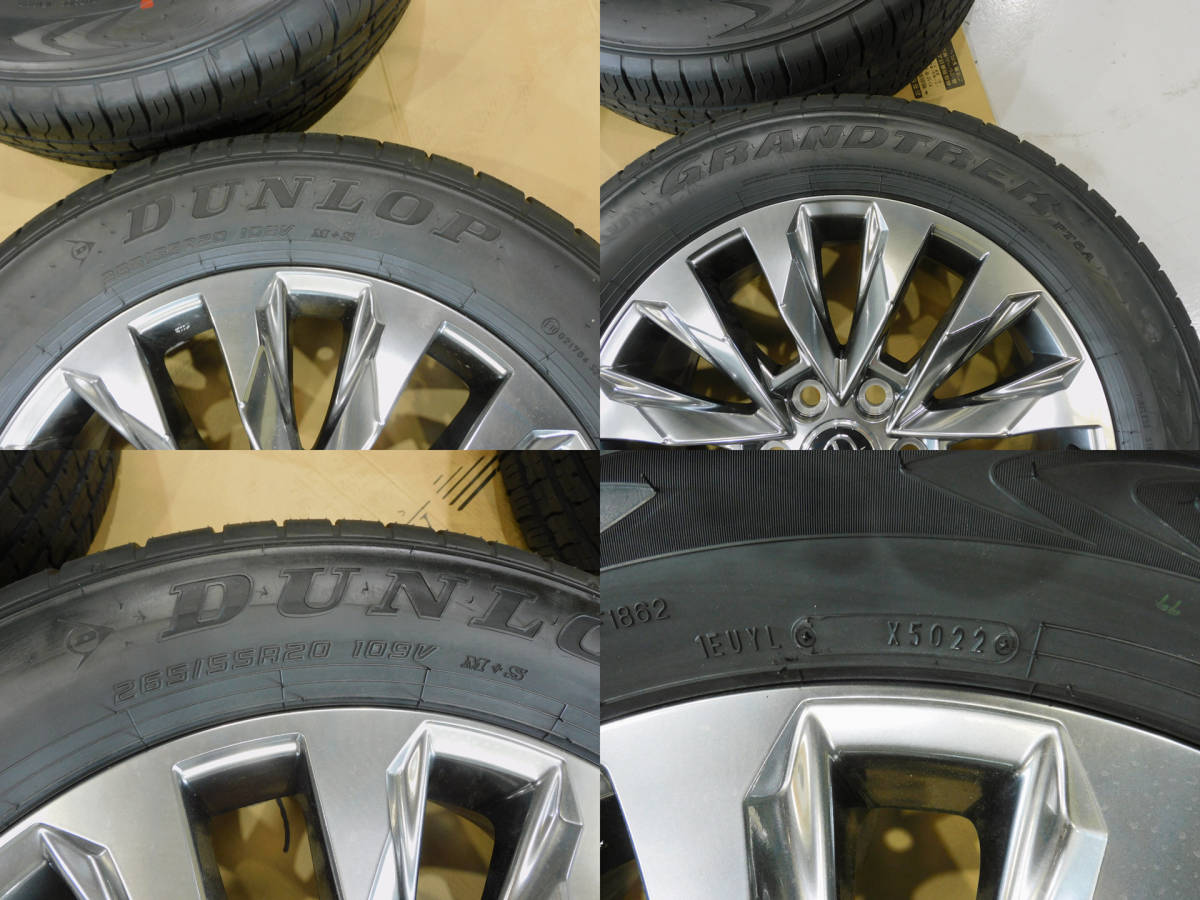 現行 ランドクルーザー300 ZX 純正ホイール 20x8J ET60 6穴 PCD 139.7