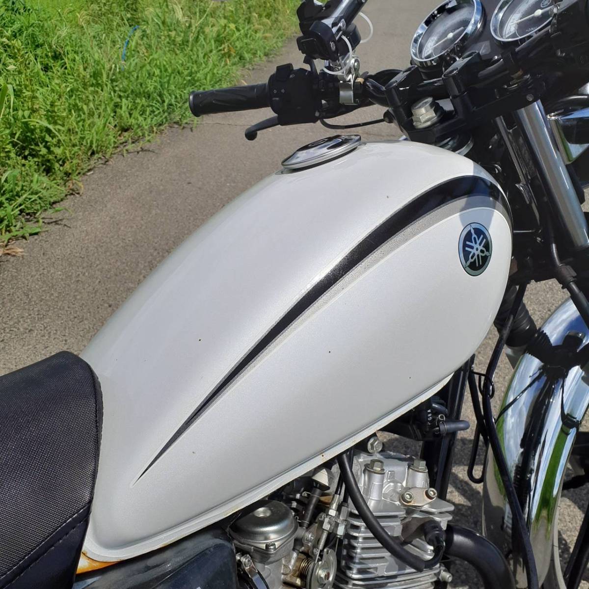 ヤマハ YB125SP 始動 書類付 現状車 低走行3853㌔検）YB DAX JAZZ