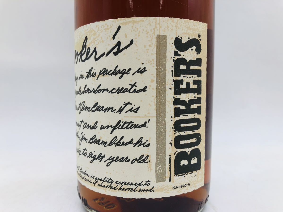 未開栓】BOOKER'S 6年3か月 2019.01 ブッカーズ ケンタッキー