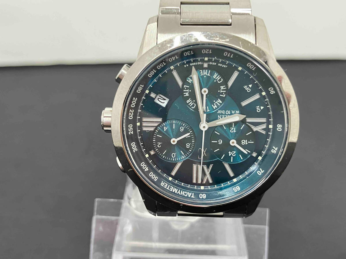 ジャンク 一円スタート CITIZEN シチズン Xc クロスシー クロノグラフ 