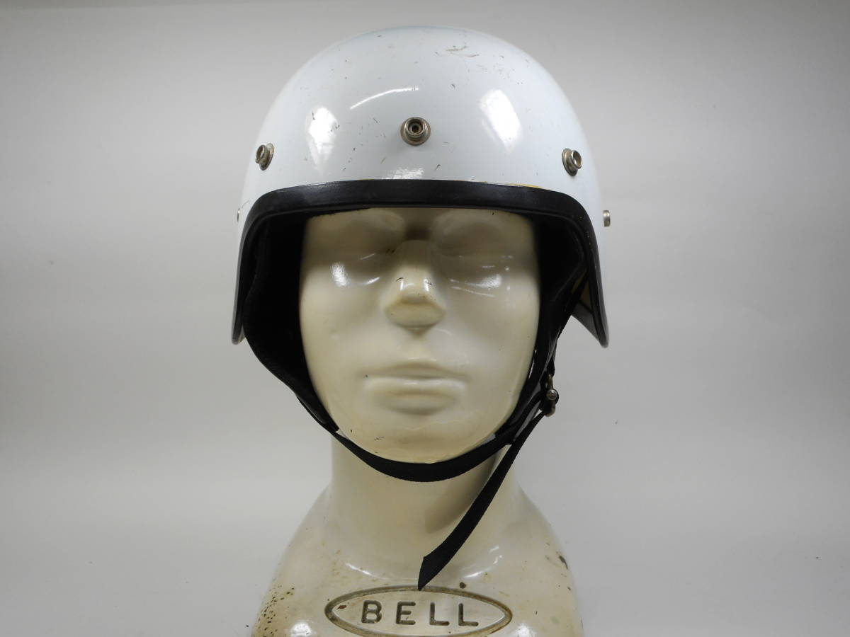 60s SHOEI D-4 ハーフヘルメット M ☆ 60年代 ショウエイ 吊り天井 HA 