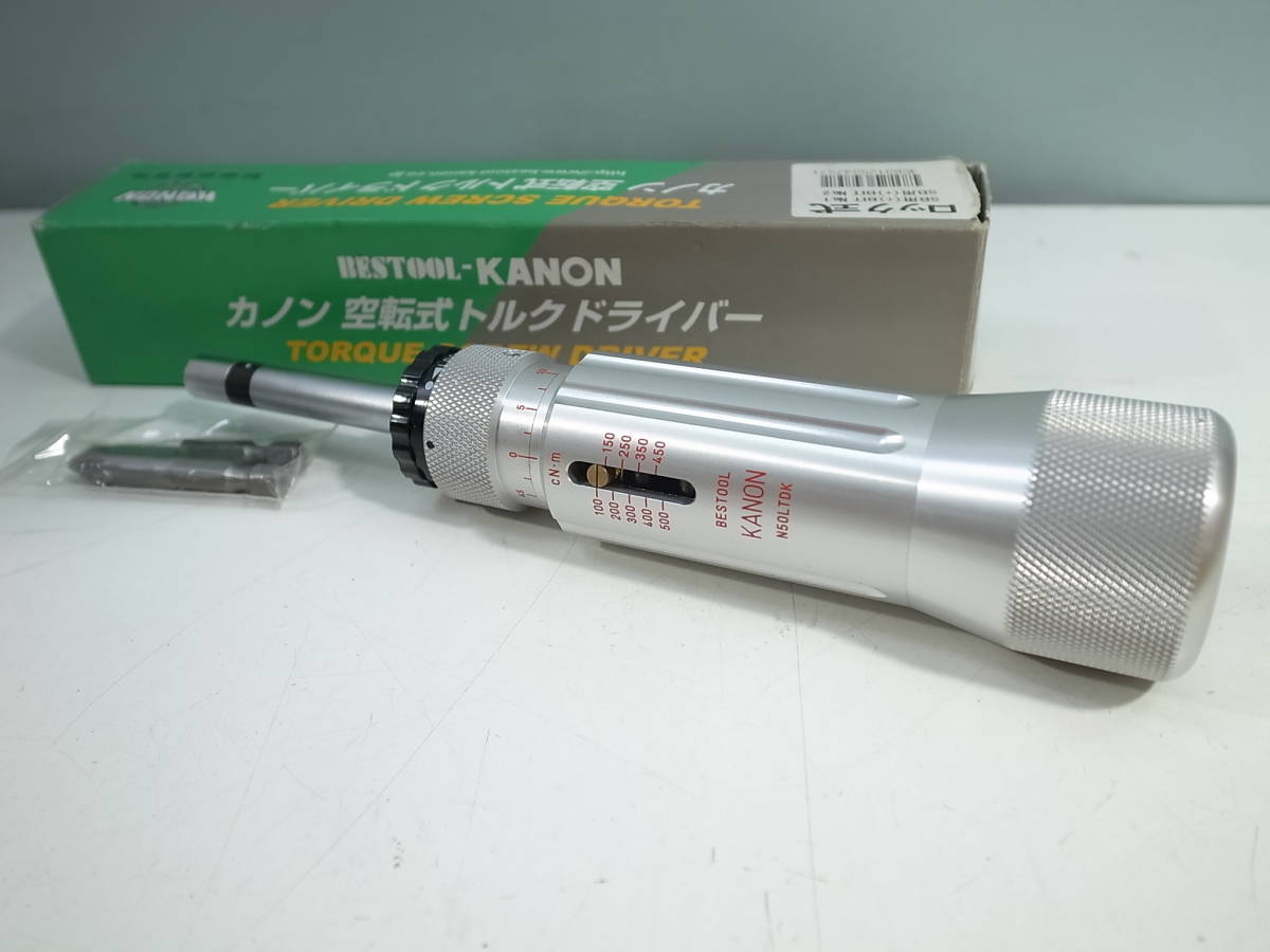 □未使用 KANON カノン 空転式トルクドライバー N50LTDK