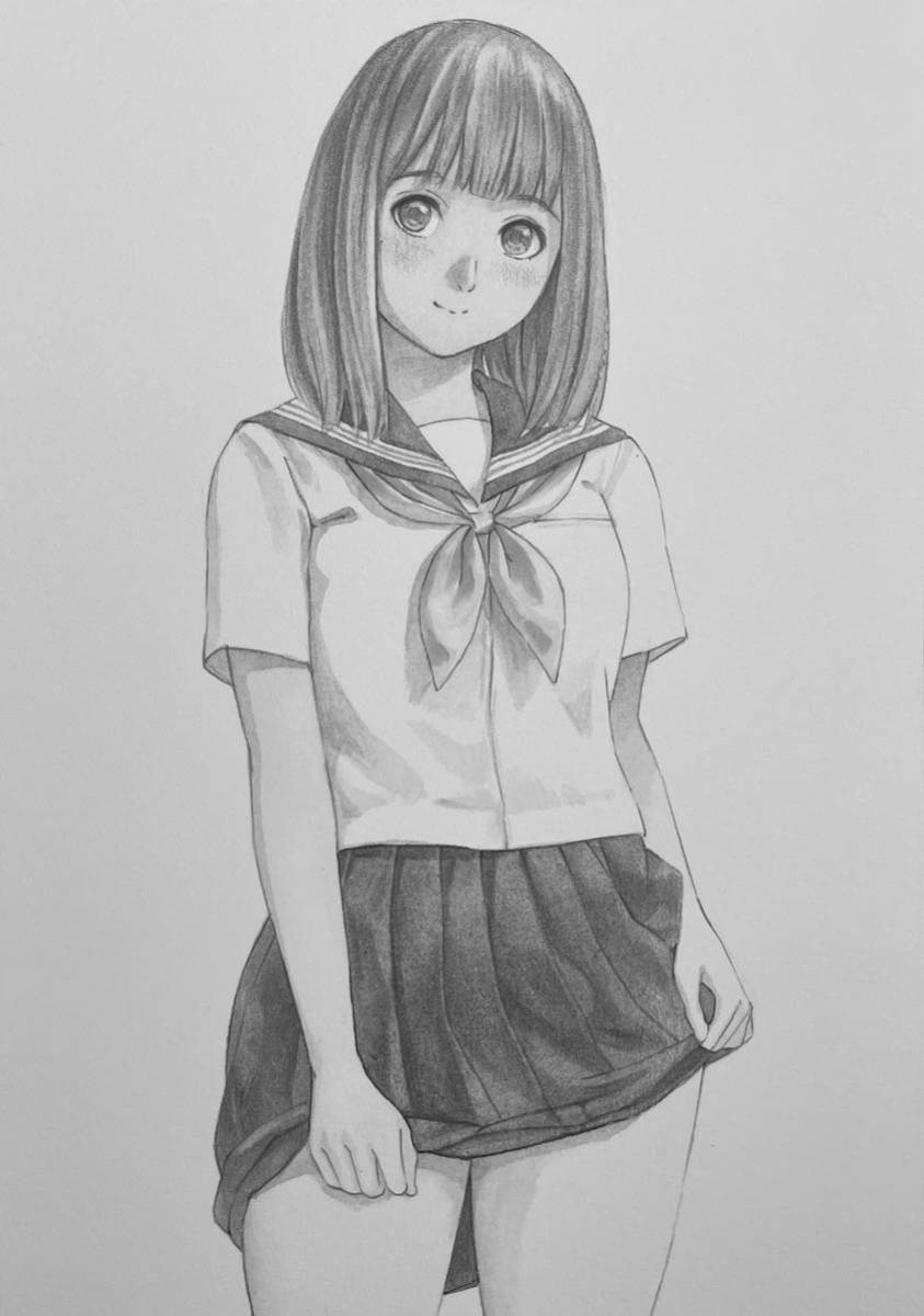 手描き イラスト 「Mono 760」A5サイズ 148mm×210mm 【公式通販】