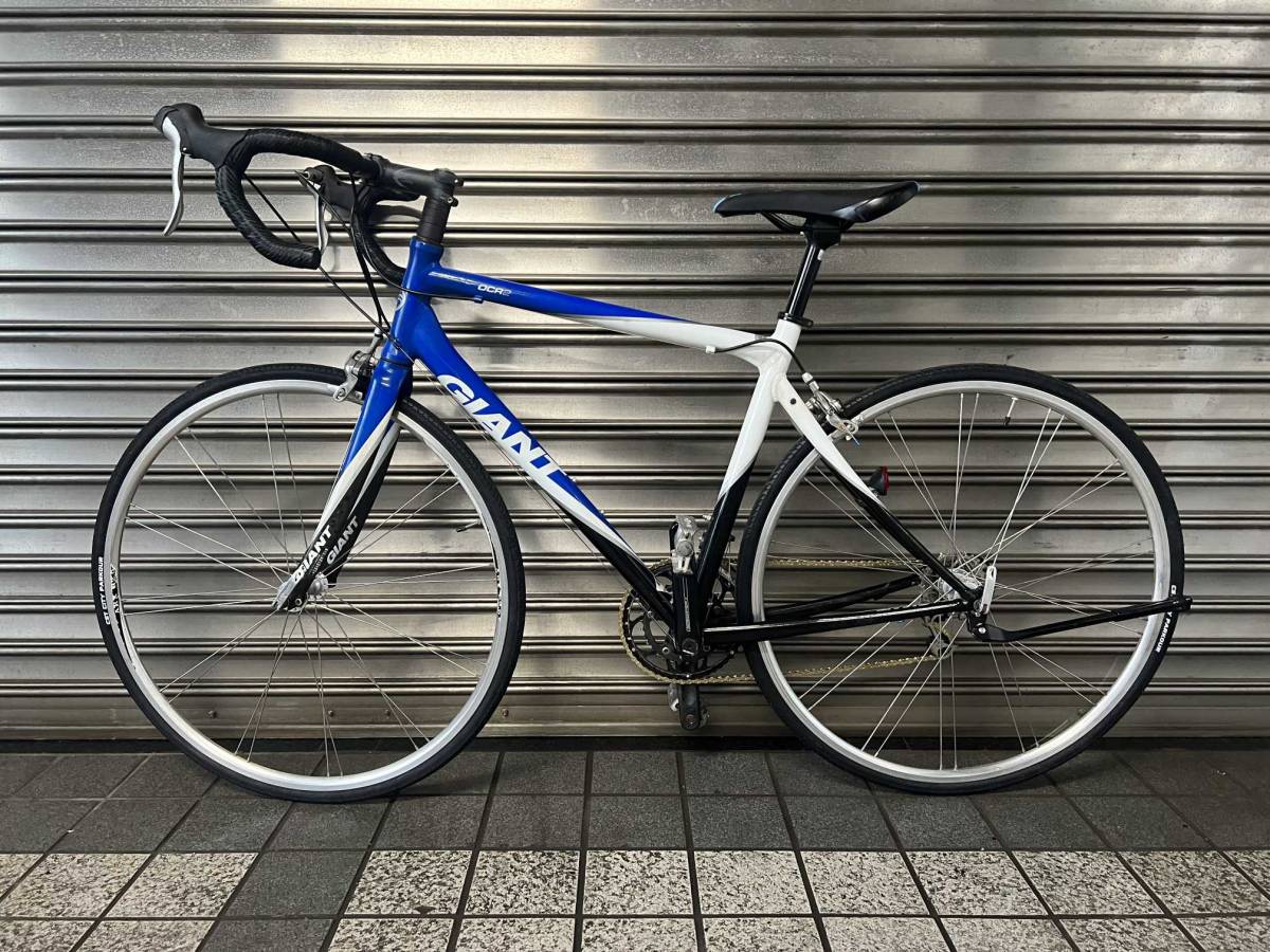 GIANT】OCR2 ロードバイク 18s ブルー&ホワイト(500mm～)｜売買された 