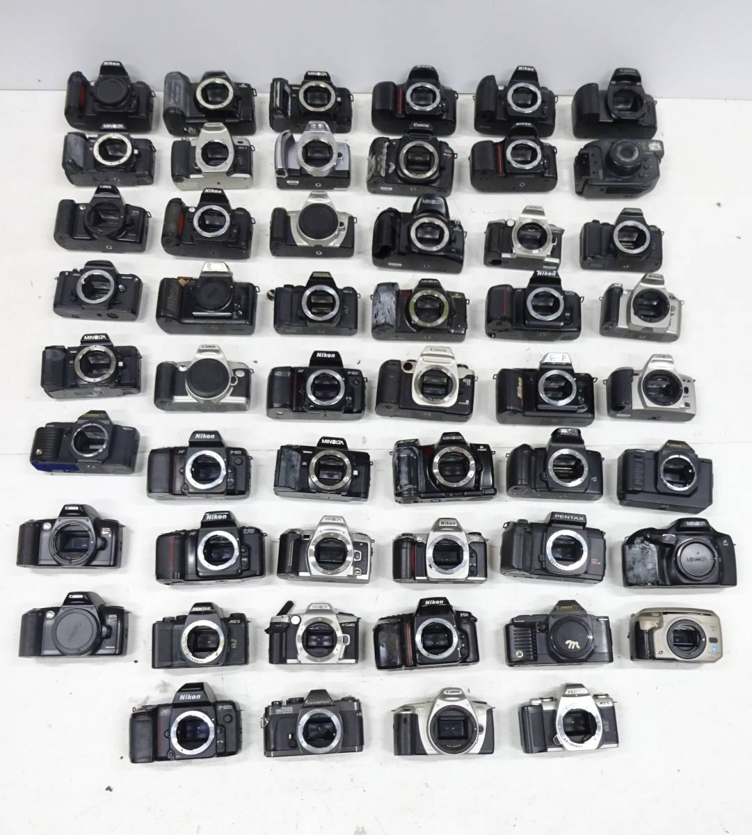 超お得！ジャンク 未確認品 フィルムカメラ8台セット 現状お渡し品