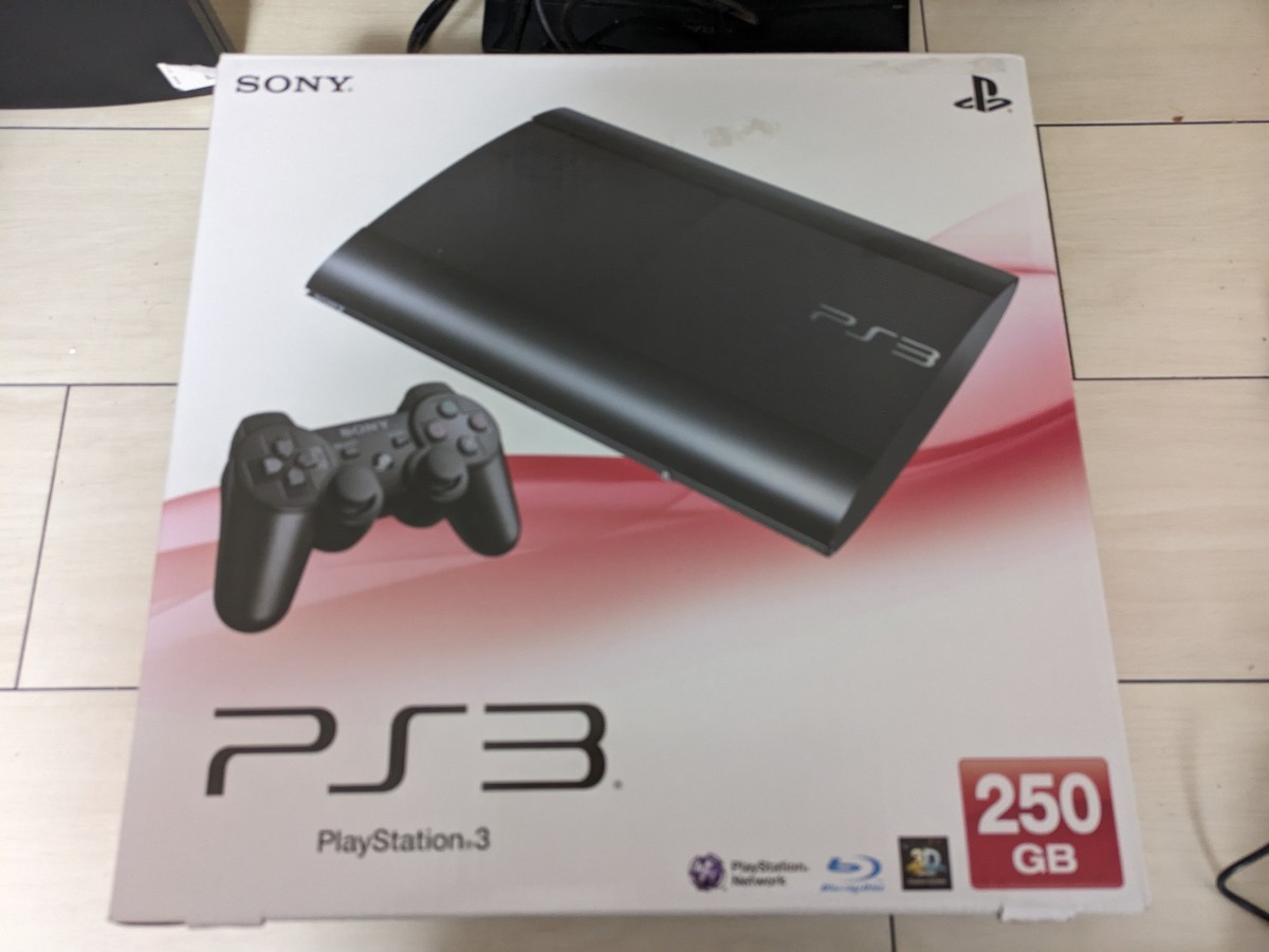 プレイステーション3 CECH-4000B CECH-4000B PlayStation3 SONY ガーネットレッド 完品 プレステ3本体