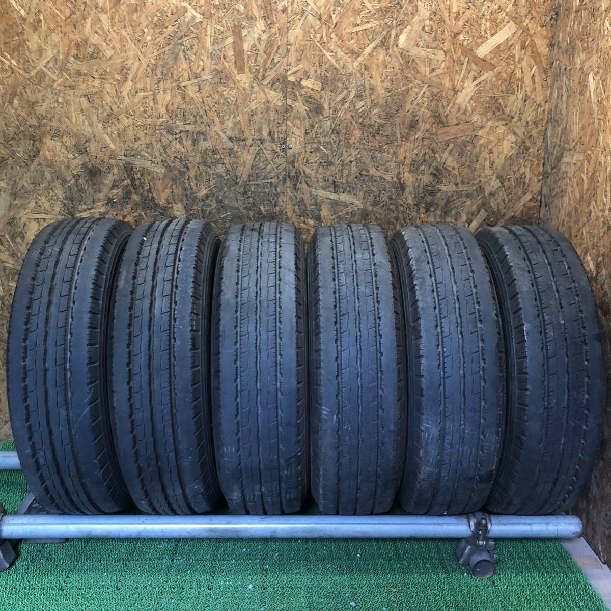 YOKOHAMA LT151R 195/75R15 109/107L LT 12PR 極上バリ山6本価格 T-196