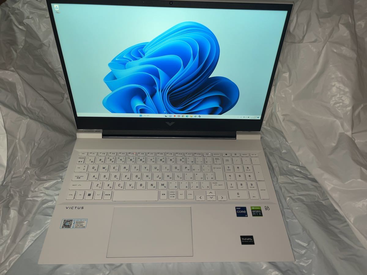 美品】HP Victus 16 Core i7 12700H/16GB/SSD512GB/無線/フルHD 