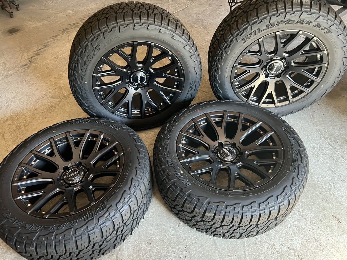 RAYS TEAM DAYTONA F8GAIN FALKEN WILDPEAK A/T3W 20インチ プラド