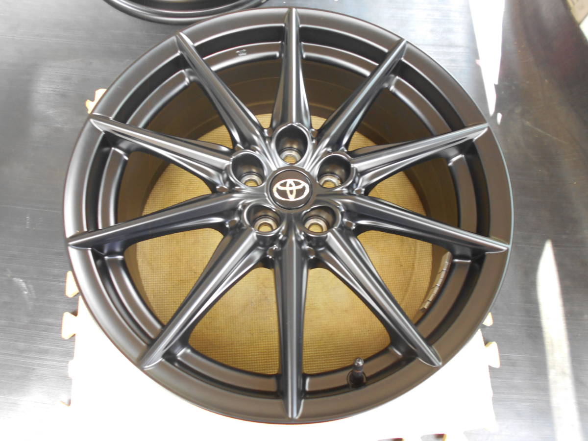 新車外し トヨタ NZ8 GR86 純正ホイール4本セット 18インチ7.5J+48 100 