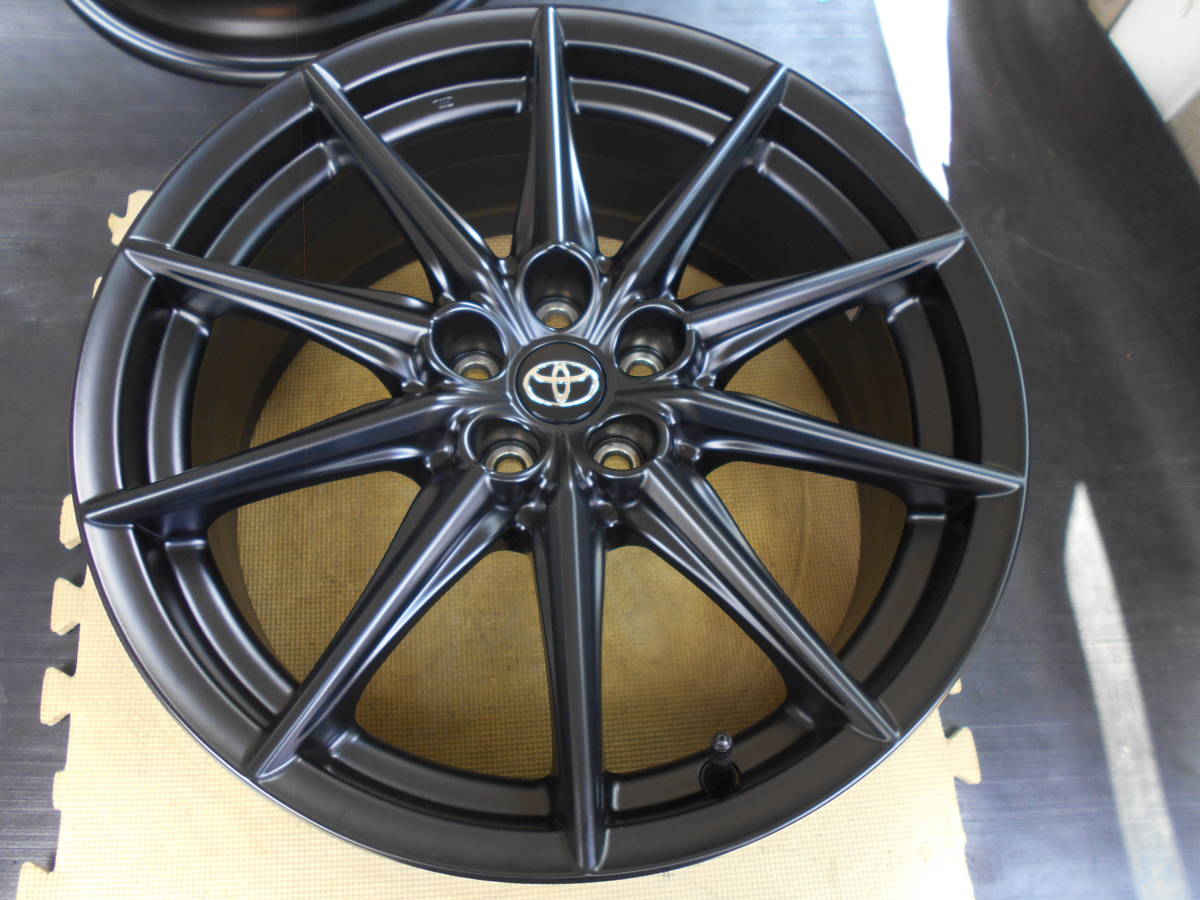 新車外し トヨタ NZ8 GR86 純正ホイール4本セット 18インチ7.5J+48 100 