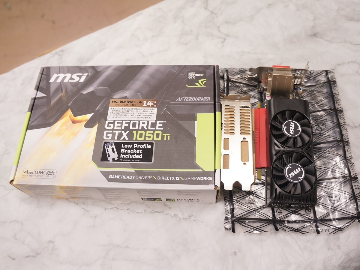 限定SALE，大人気 msi GeForce GTX 1050 Ti 4GT LP グラフィックボード