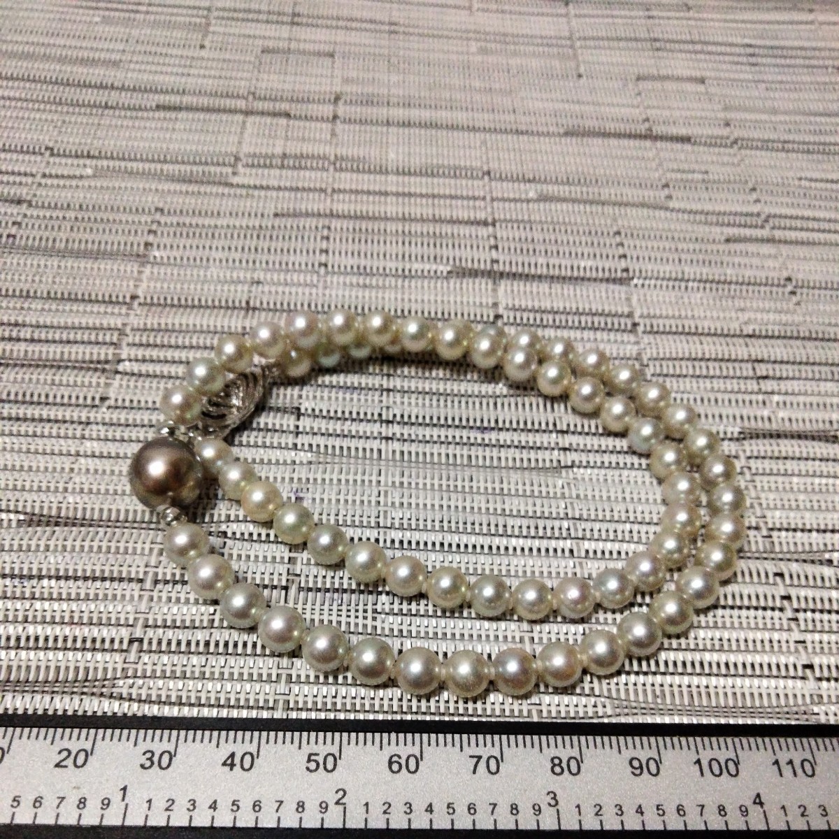 SILVER デザイン パール ネックレス 6.0〜11.0mm | KOLSAN.COM