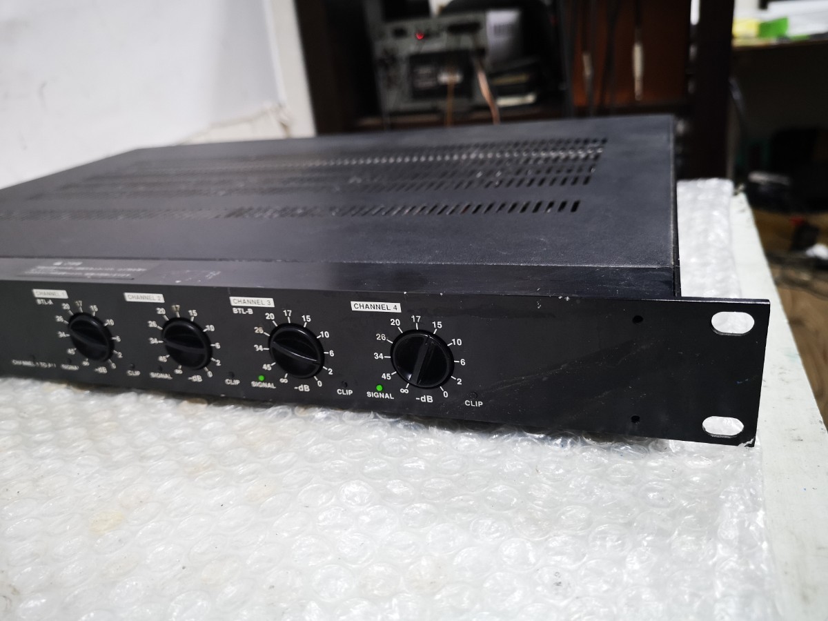 中古 BOSE 1200VI パワー アンプ 4CHANNEL 音響 機材S1501124 Yahoo