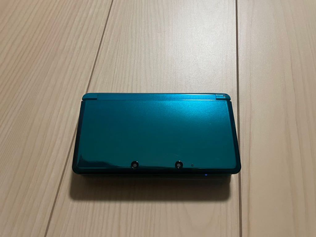 中古 Nintendo 3DS アクアブルー - ポケモンバンク・ポケムーバー DL