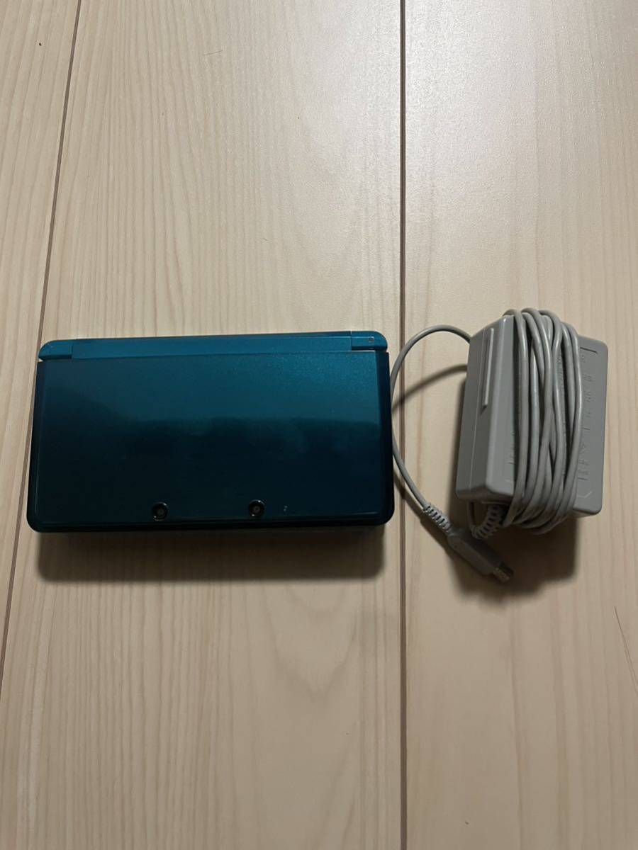 中古 Nintendo 3DS アクアブルー - ポケモンバンク・ポケムーバー DL