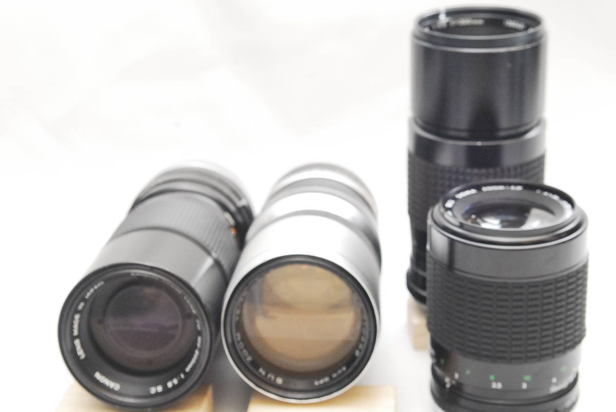 | OLYMPUS PEN Venus for ONE オールドレンズ　4点　（まとめ売り） 0826-03