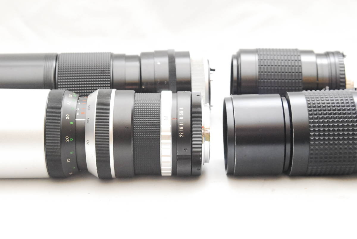 | OLYMPUS PEN Venus for ONE オールドレンズ　4点　（まとめ売り） 0826-03