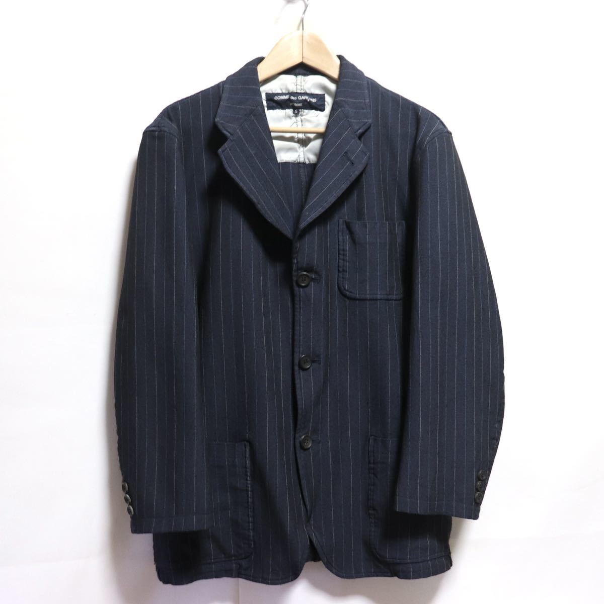 p*n様 COMME des GARCONS 縮絨ジャケット　AD2004 トレンド【COMME des GARCONS HOMME】ad2004 archive/縮絨 ジャケット