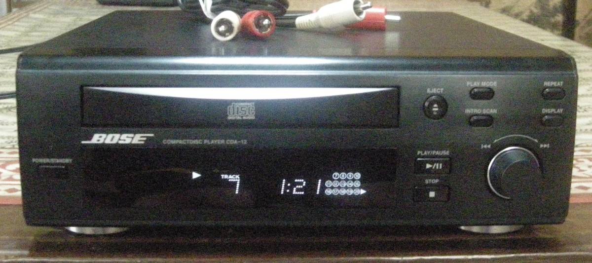 比較的美品 BOSE CDデッキ CDA-12 トレーベルト交換・綺麗 アメリカン