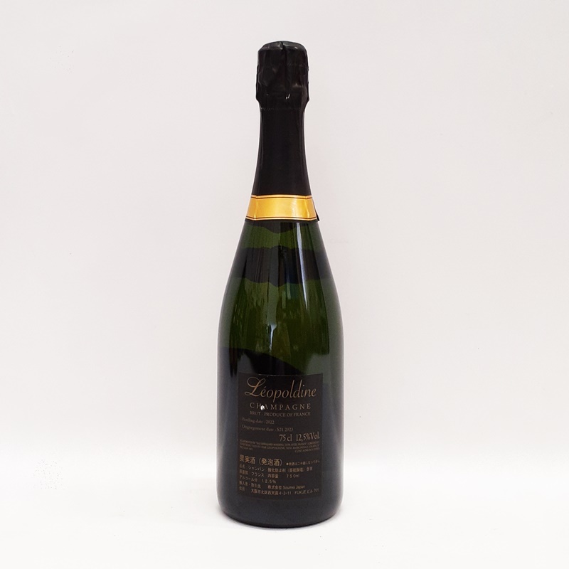 未開栓] Soumei LEOPOLDINE 2022 BRUT シャンパン ソウメイ レオポル