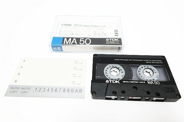 TDK MA-X46 メタルカセットテープ 2本パック TYPE IV 未開封 メタル