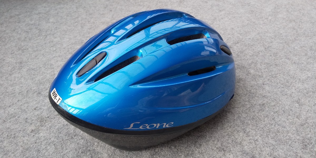 OGK・ogk自転車用ヘルメット☆ WR-T☆Leone♪青色 フリーサイズ 57 