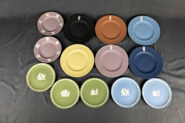 T01-1531 ブランド食器 WEDGWOOD ウェッジウッド ジャスパー 小皿 プレート 洋食器 ケーキ皿 マットな質感 ジョサイア・ウェッジウッド