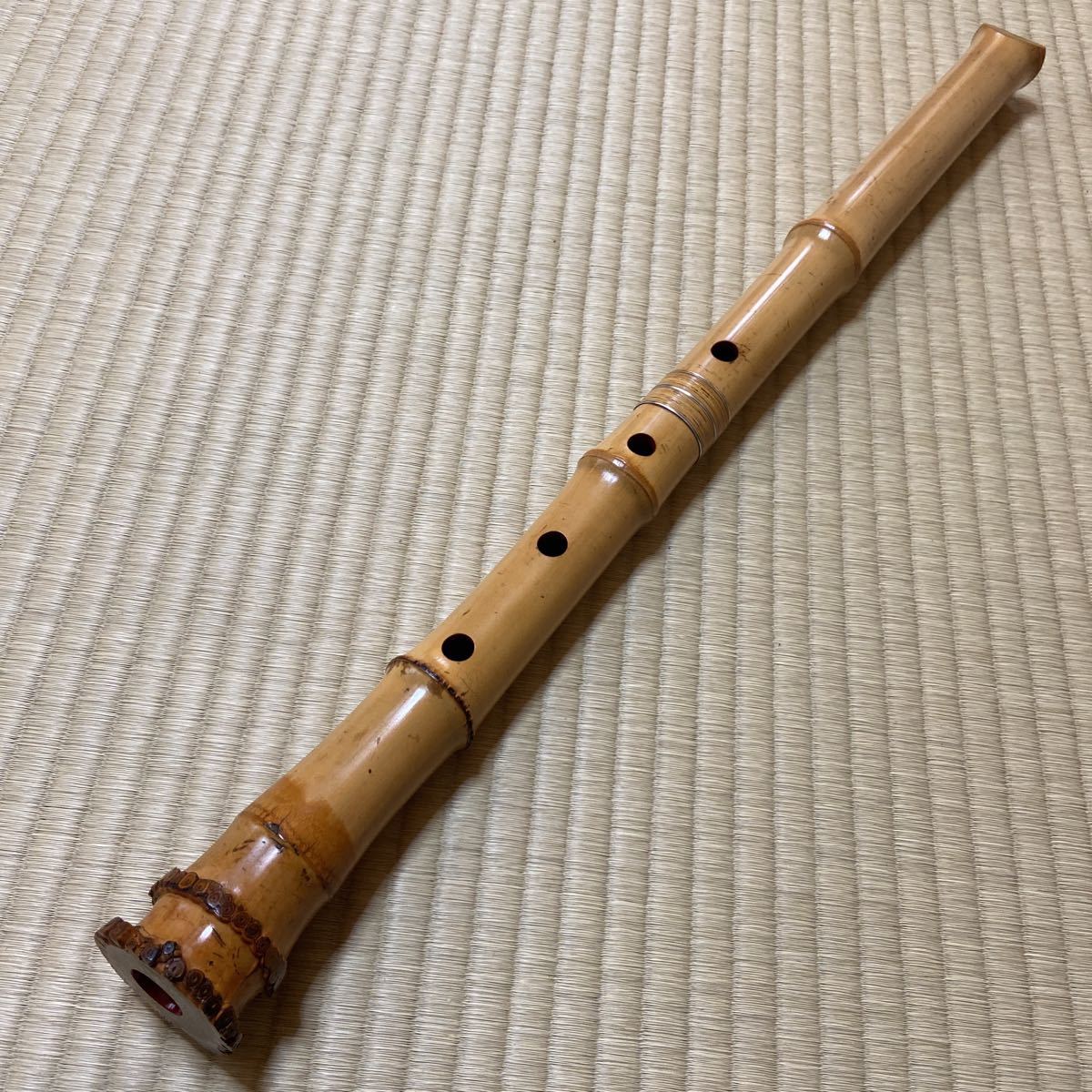 尺八 琴古流 - 竹仙銘 一尺七寸管 メルカリ | 約 和