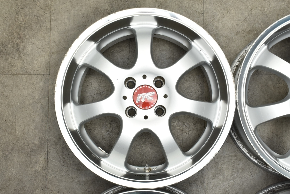 ④深リム レイズ RAYS sebring ITC 16×7.0jj +38 深リム 中古
