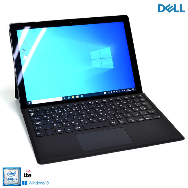 12.3型 タブレット LTE対応 DELL Latitude 5285 2-in-1 Core i5 7200U M.2SSD128G メモリ8G 両面カメラ Wi-Fi USBType-C Windows10