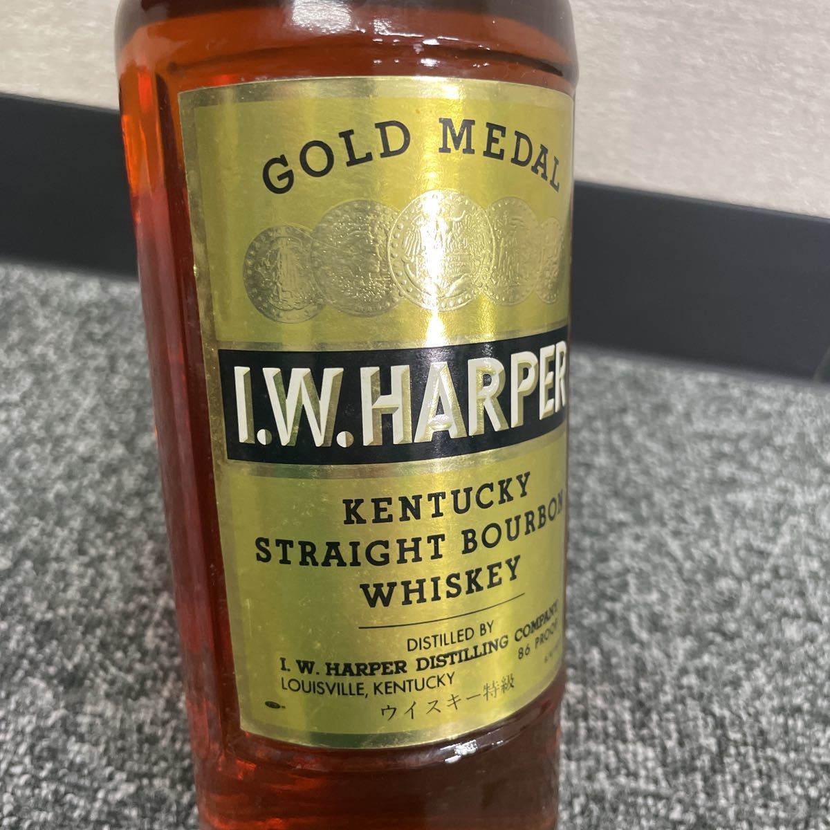 IWハーパー ゴールドメダル バーボンウイスキー 特級 I.W. HARPER GOLD 