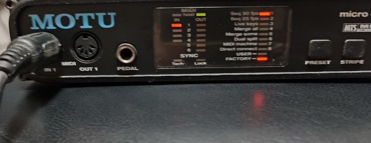 MOTU micro express MIDIインターフェイス micro express 【公式通販】