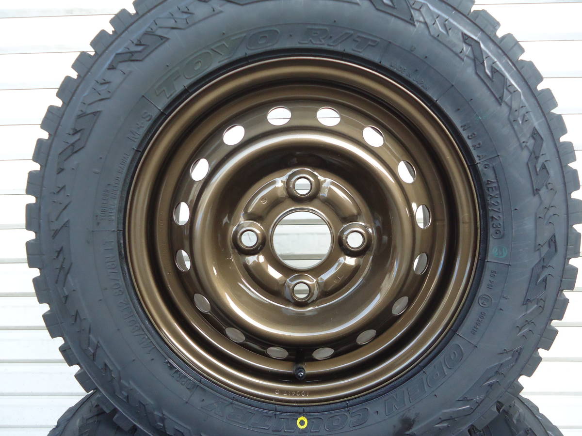 TOYOオープンカントリーR/T☆145/80R12LT☆軽バン軽トラ☆ゴツゴツ 