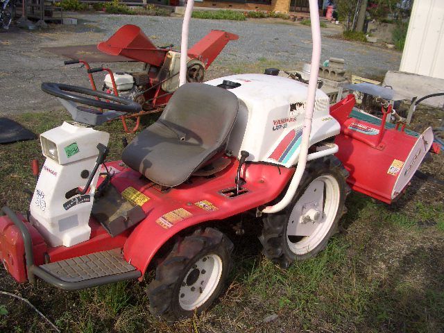 ヤンマートラクター、ロータリー、UP-2ジャンク品、部品取り又は修理  