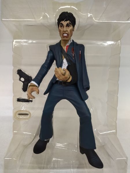★130 MEZCO スカーフェイス アル・パチーノ トニー・モンタナ フィギュア 中古品