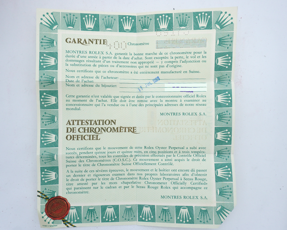 ロレックス　69173 時計ケース　ギャランティ　付属品 Yahoo!オークション -「ロレックス 69173」(箱、保証書、付属品