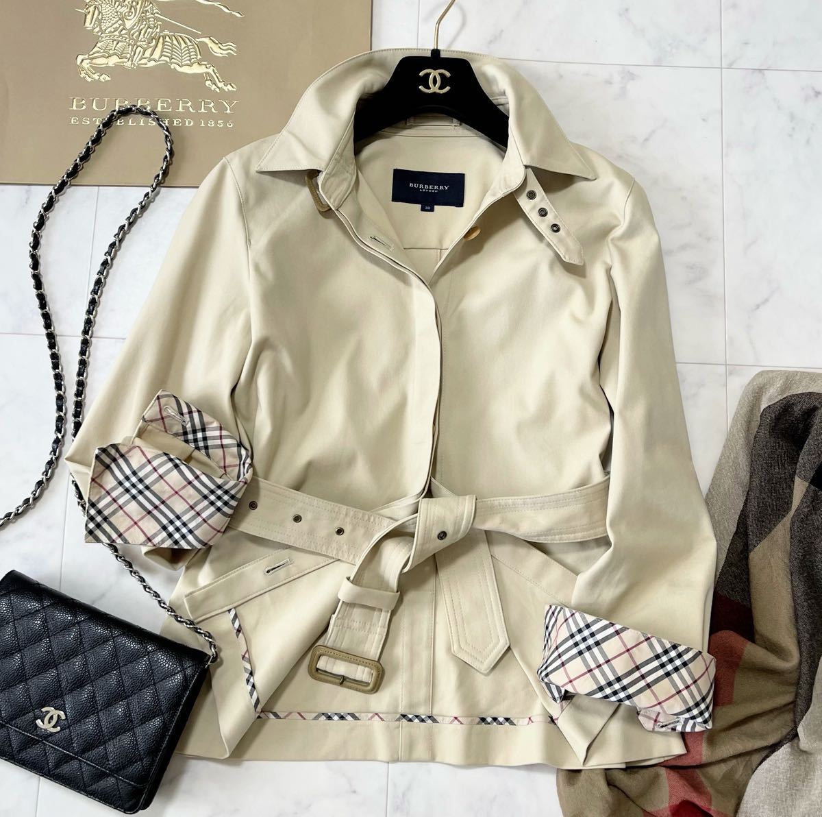 ☆超美品☆ バーバリー BURBERRY バーバリーロンドン トレンチコート 