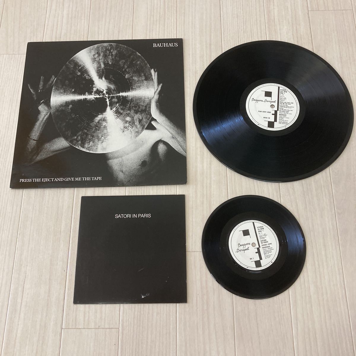 BAUHAUS バウハウス レコードまとめて4枚セット 暗闇の天使/The Sky