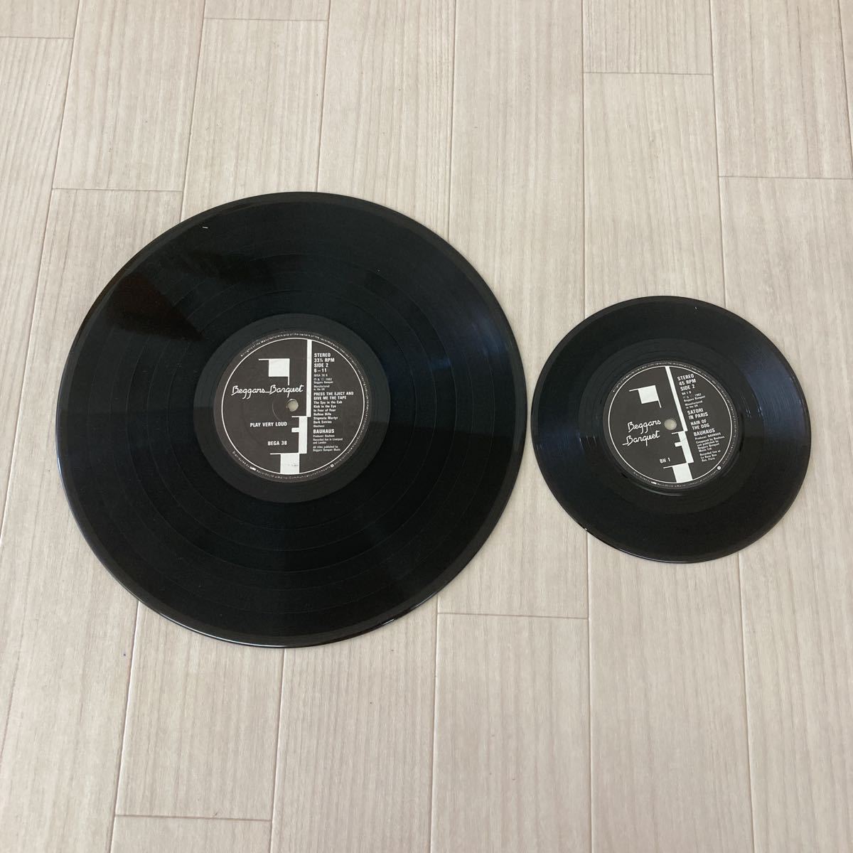 BAUHAUS バウハウス レコードまとめて4枚セット 暗闇の天使/The Sky
