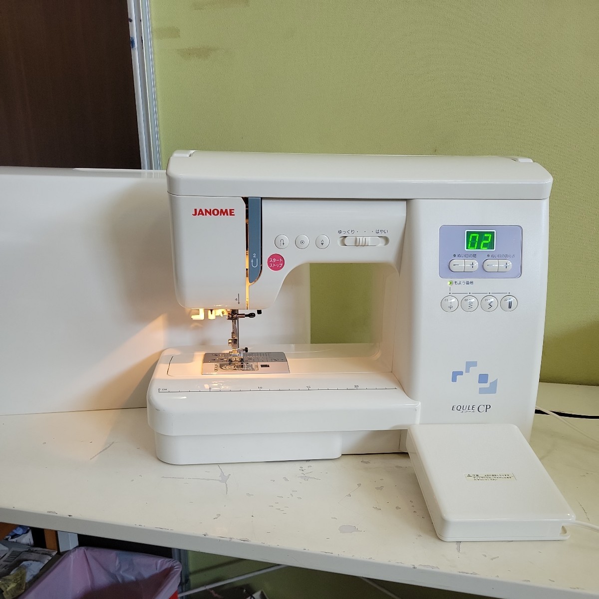 JANOME ジャノメ エクール EQULE T400 コンピュータミシン 整備済