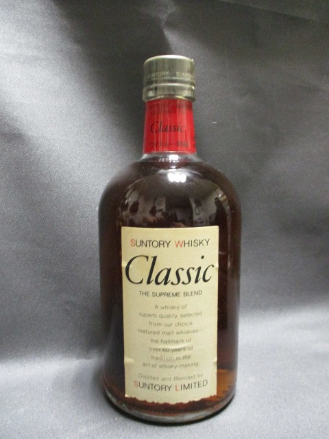 0829F 未開栓 SUNTORY CLASSIC サントリー ウィスキー 特級 700ML