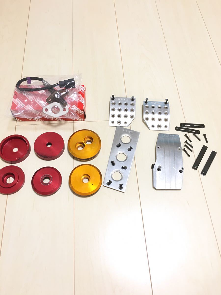 JZX90 マークIIチェイサークレスタ100 110JZS17クラウン　セミリジットデフマウント　O2センサー　ペダルセット！_1