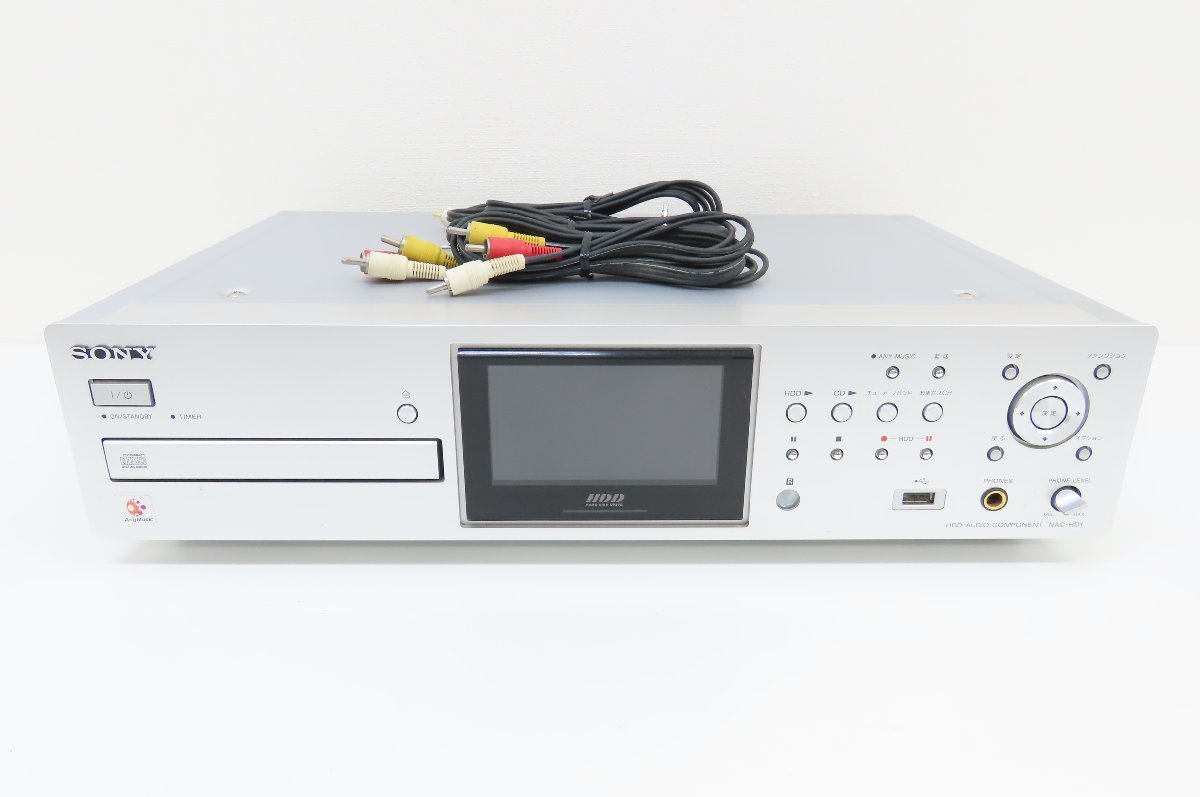 SONY/ソニー NAC-HD1 ハードディスクオーディオレコーダー HDD容量 