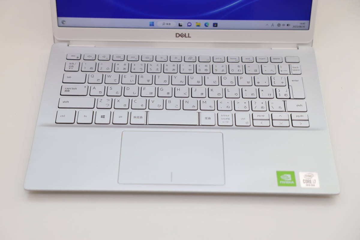美品 Dell Inspiron 7391 P114G001 13インチ 第10世代i7-10510U メモリ 