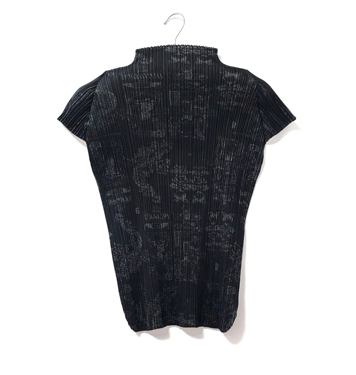 2004 プリーツプリーズ PLEATS PLEASE Symbolic Design Shirt Top シンボル デザイン 総柄 シャツ カットソー 90s